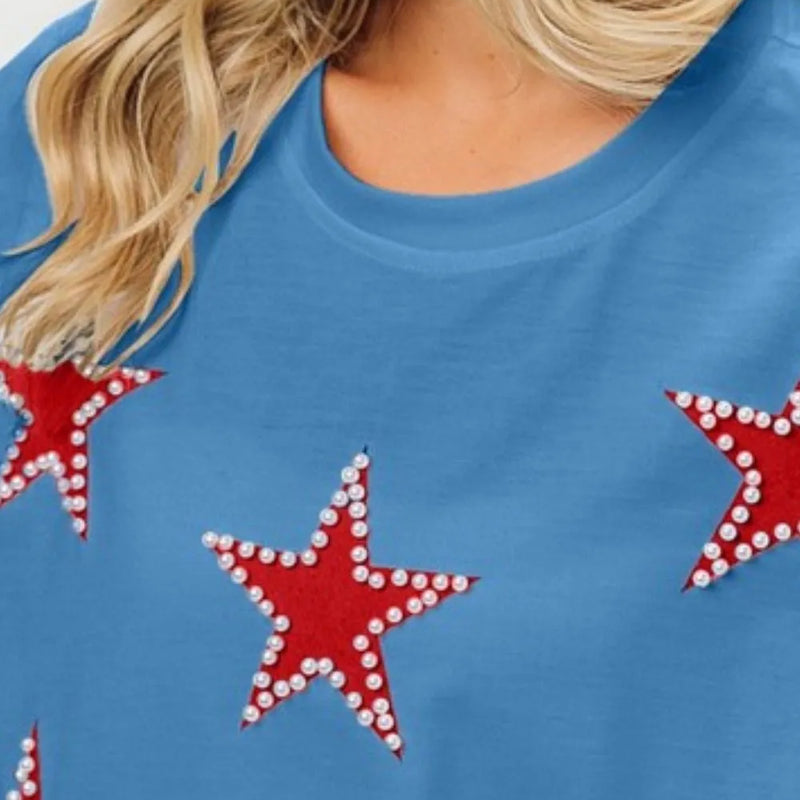 BiBi Fourth Of July Terry T-Shirt