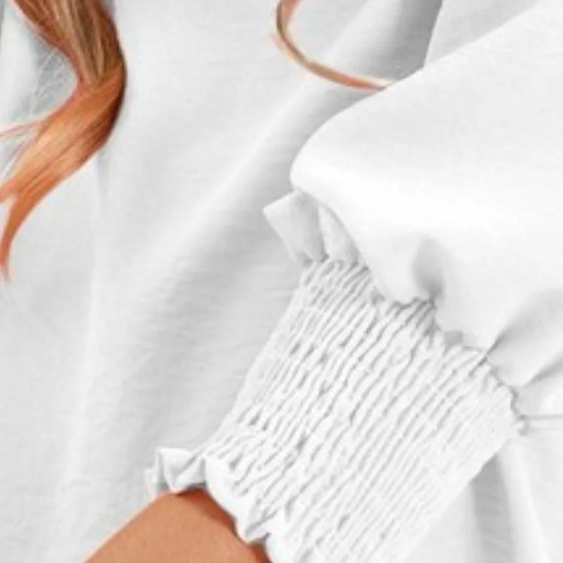 BiBi Air Flow Balloon Shorts Sleeves Top