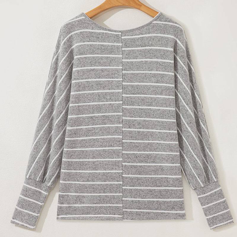 Bella Stripe Dolman Sleeve Top