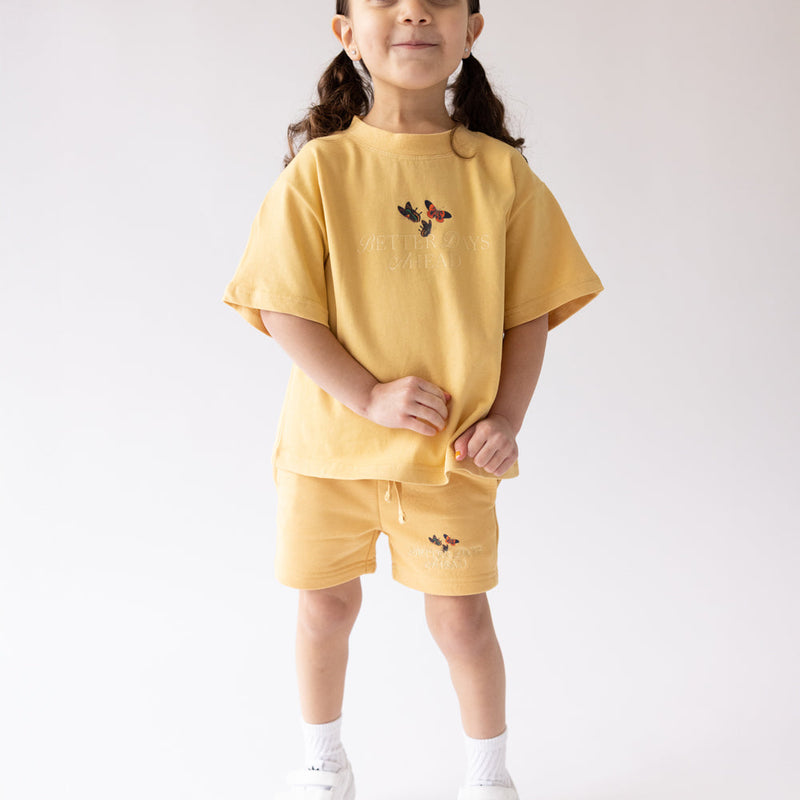 Better Days Butterfly Kids Short