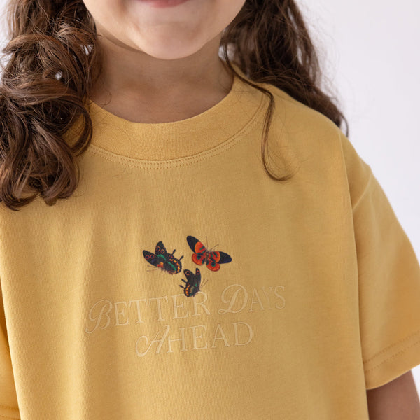 Better Days Butterfly Kids Tee