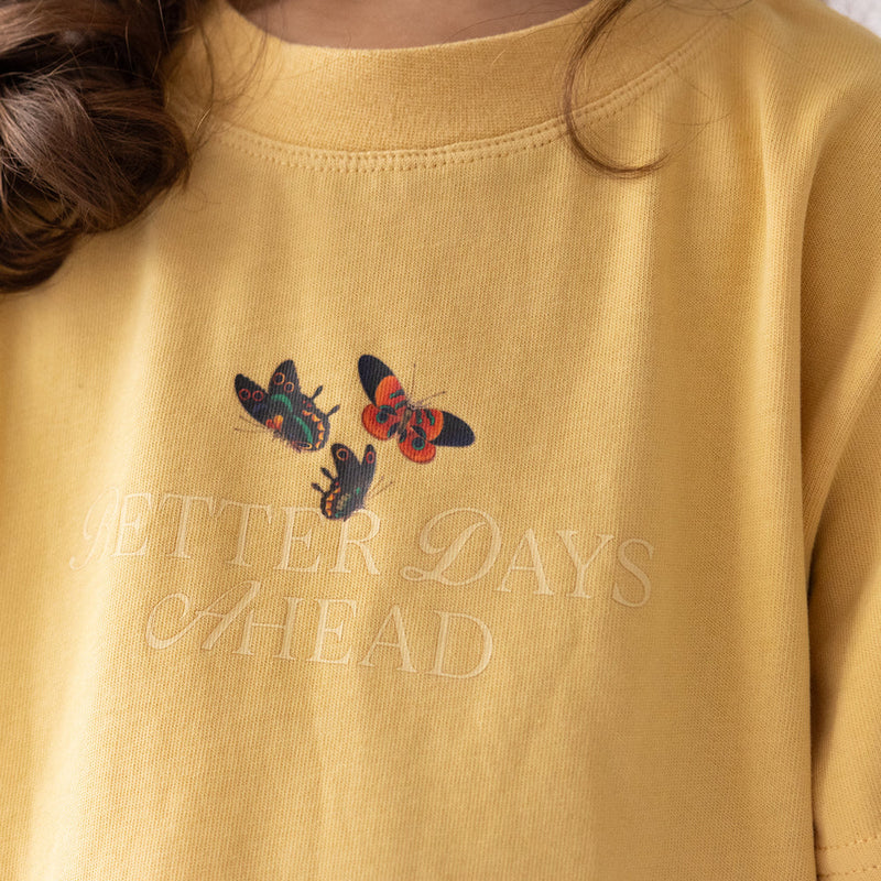 Better Days Butterfly Kids Tee