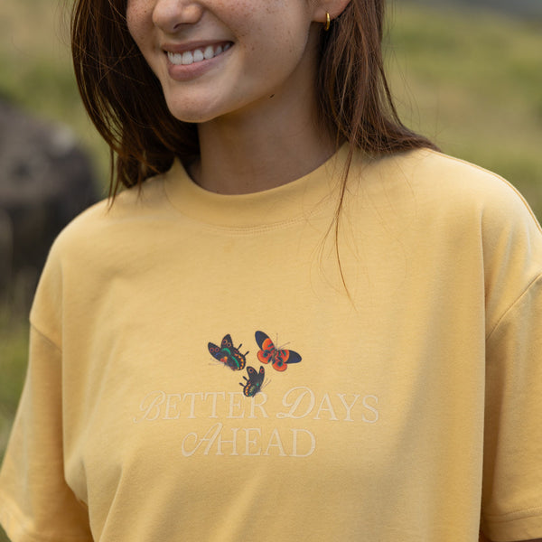 Better Days Butterfly Unisex Tee