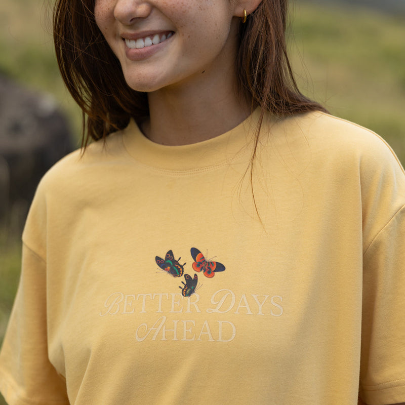 Better Days Butterfly Unisex Tee