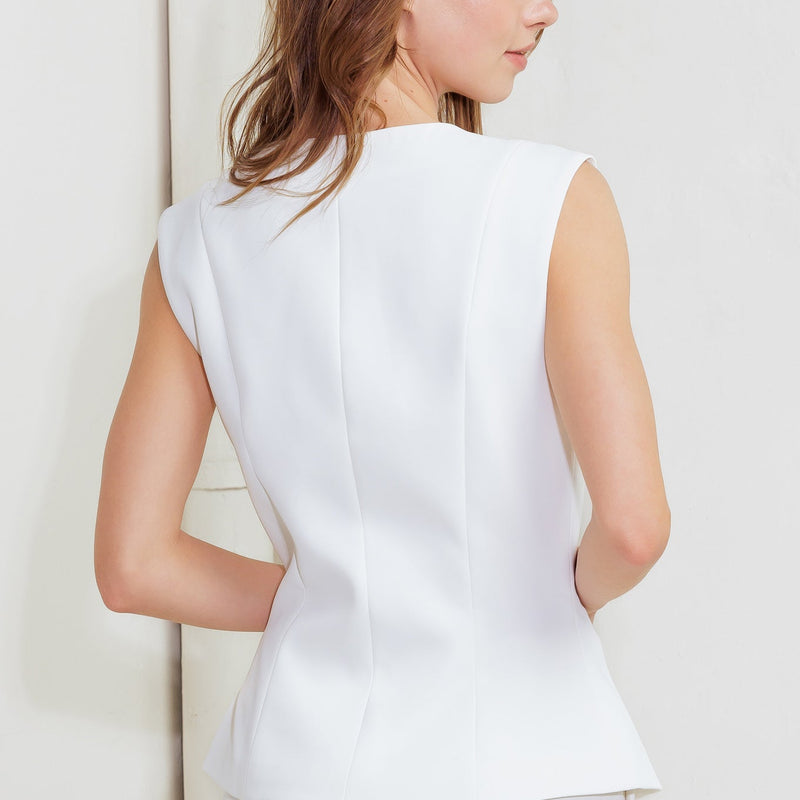 BETTER THAN EVER WOVEN VEST