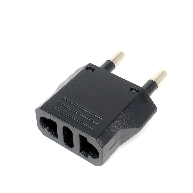 1-50pcs EU Euro KR Plug Adapter US to EU Plug Adapter Travel KR EU Adapter Electric EU KR Plug Converter Power Sockets AC Outlet