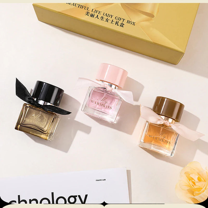 Beautiful Life Perfume Women Gift Box 75ml Three Piece Set Lasting Fragrance Fragrancy духи Floral Scent Pheromone Eau De Parfum