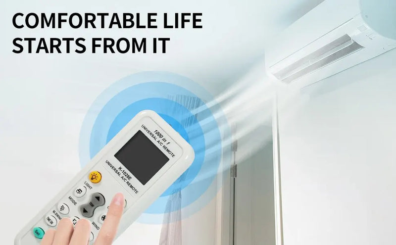 1000 in 1 Universal Remote Control K 1028E AC Digital LCD for Air Conditioner