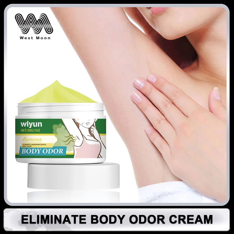 Underarm Odor Cream for Body Sweat Remove Bad Smell Deodorant Armpit Lasting Refreshing Significant Effect Sweatproof Odor Cream