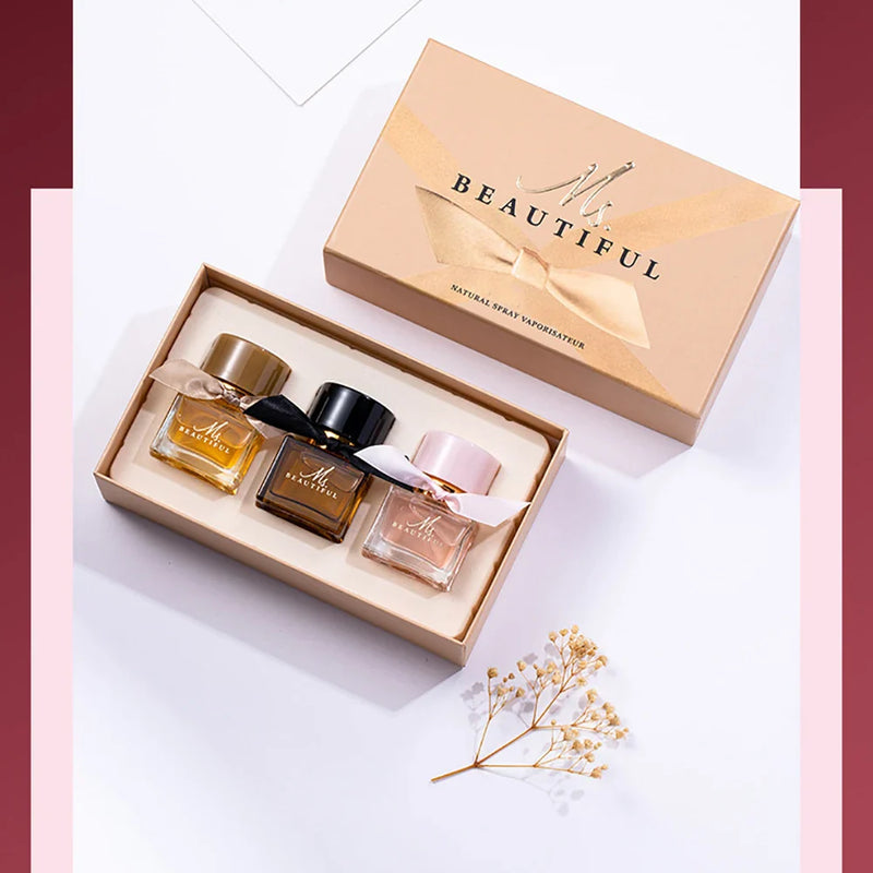 Beautiful Life Perfume Women Gift Box 75ml Three Piece Set Lasting Fragrance Fragrancy духи Floral Scent Pheromone Eau De Parfum