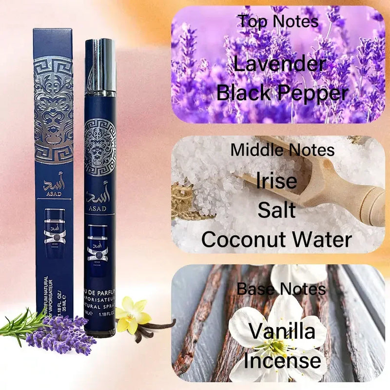 100% Original 35ml Yara Perfume Women's Man's 24 Hours Lasting Fragrance Spray Cologne Perfume Yara Moi Tous Asad Christmas Gift
