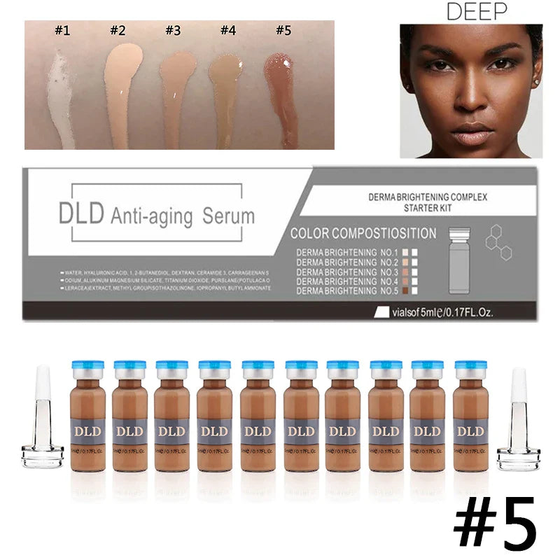 10 Pcs Korea BB Cream Glow Starter Kit Semi-Permanent Sunscreen Foundation Concealer Cream Moisturizer Facial Makeup Skin Care