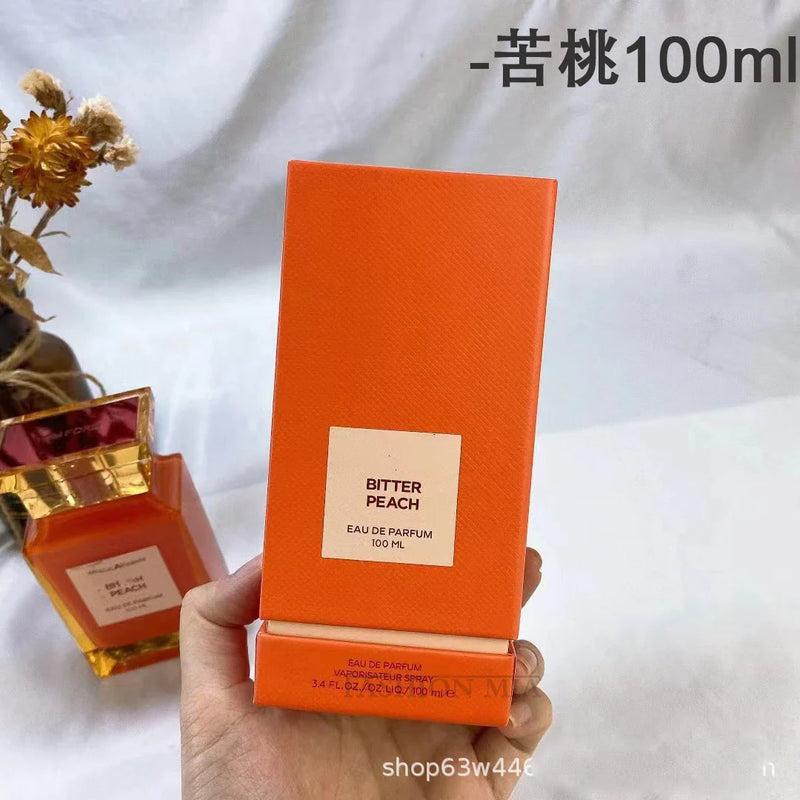 100ml Luxury Brand Rose Cherry Women Perfume Long Lasting Men's Tobacco Eau de Cologne Perfume Pheromone Floral Fragrance
