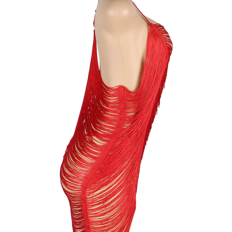 Shimmy Fringe Lingerie Chemise