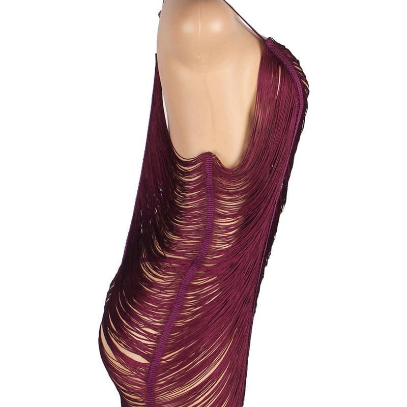Shimmy Fringe Lingerie Chemise