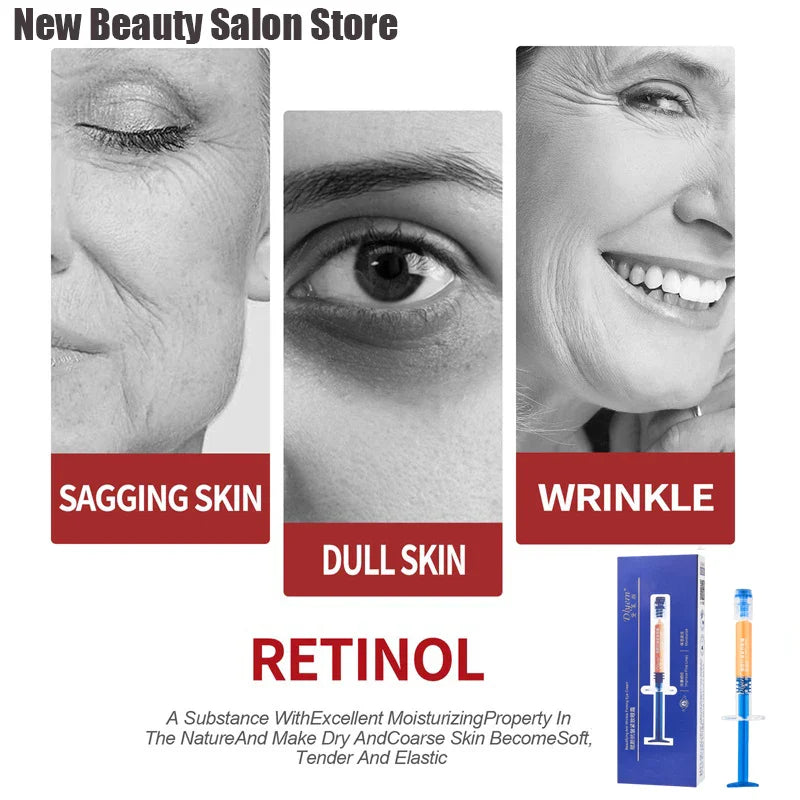 Retinol Wrinkle Remover Face Cream Firming Lifting Anti Aging Fade Fine Lines Moisturizing Whitening Repair Skin Care Cosmetics