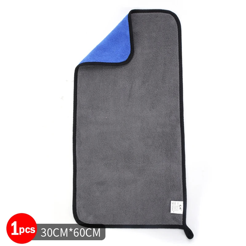 1-20Pcs Microfiber Towels Car Wash Drying Cloth Towel Household Cleaning Cloths Auto Detailing Polishing Cloth Home Clean Tools