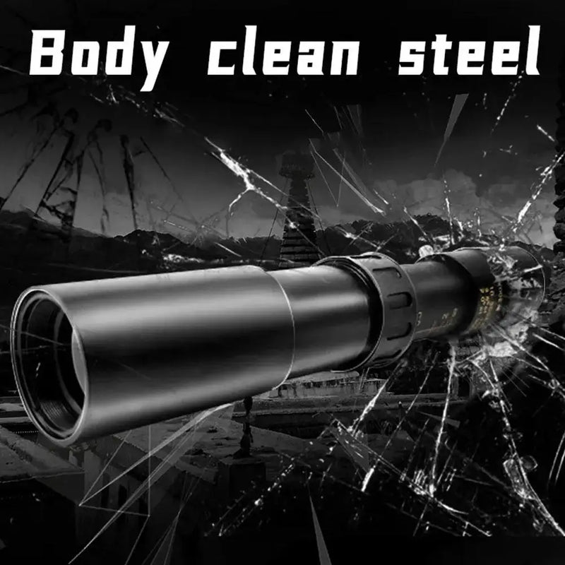 10-300x Zoom Portable Strong Binoculars Long Range Professional Spyglass Monocular Telescope Low Night For hunting phone lens