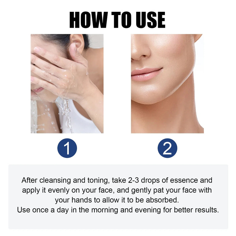 Ouhoe 50ml Hyaluronic Acid Anti Aging Face Serum Moisturizing Repair Redness Firming Facial Shrink Pores Skin Hydrating Serum