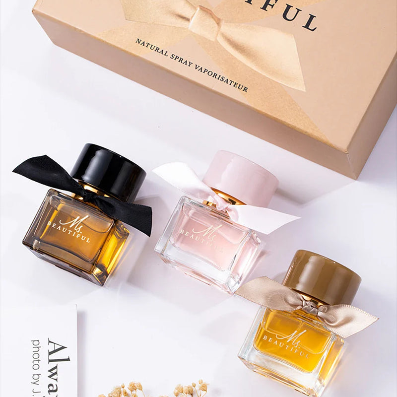 Beautiful Life Perfume Women Gift Box 75ml Three Piece Set Lasting Fragrance Fragrancy духи Floral Scent Pheromone Eau De Parfum