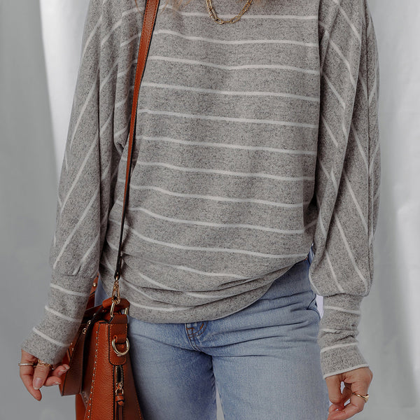 Bella Stripe Dolman Sleeve Top