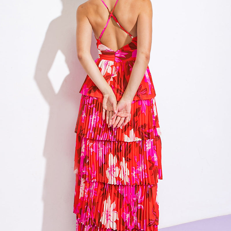 BEYOND AMAZING WOVEN MAXI DRESS