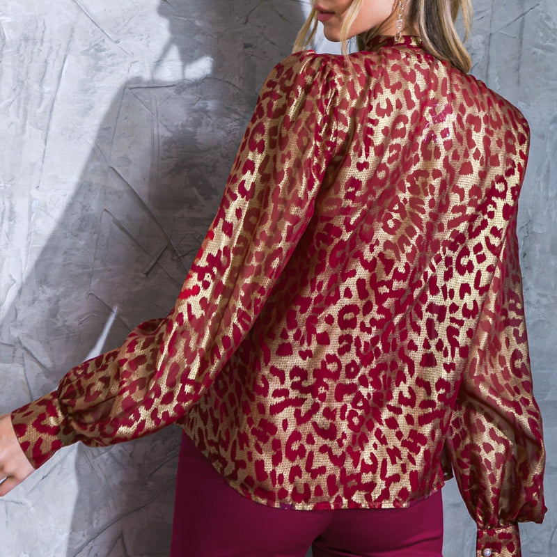 BEYOND COMPARE SEMI-SHEER TOP