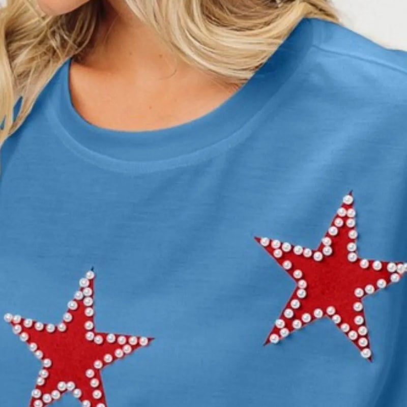 BiBi Fourth Of July Terry T-Shirt