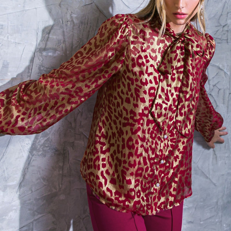 BEYOND COMPARE SEMI-SHEER TOP