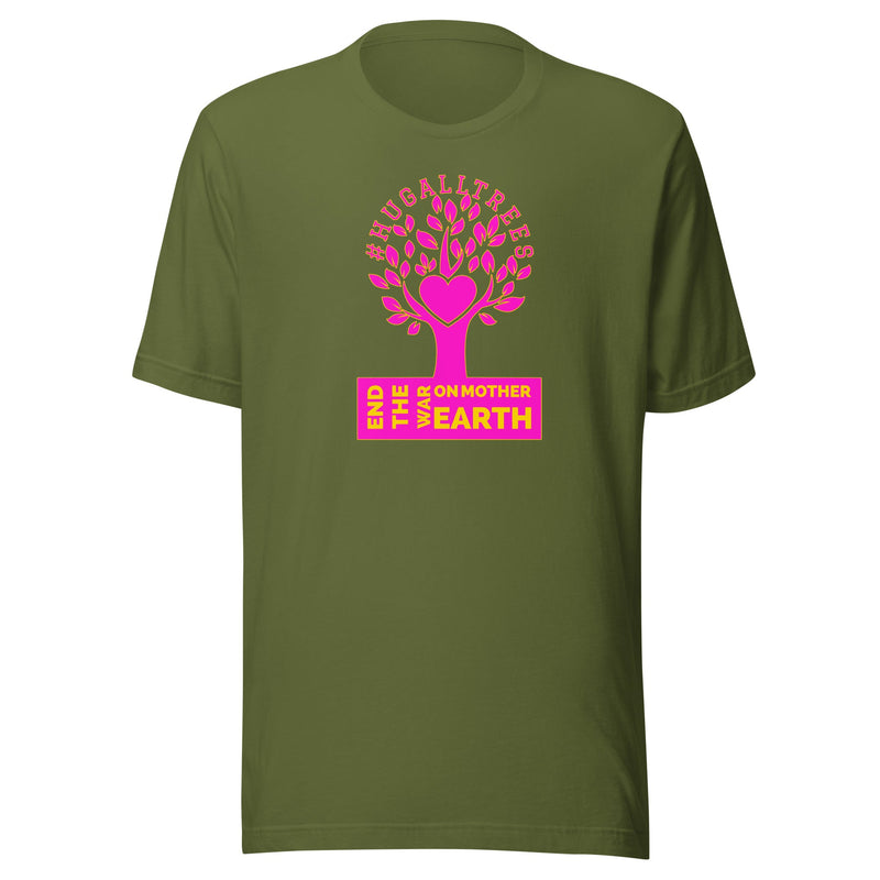 #HugAllTrees Short-Sleeve Unisex T-Shirt
